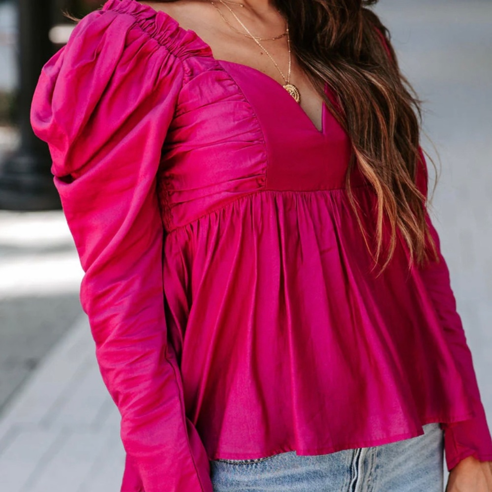 Large pink VICI top